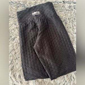 Booty By Brabants Black Chrome Leggings